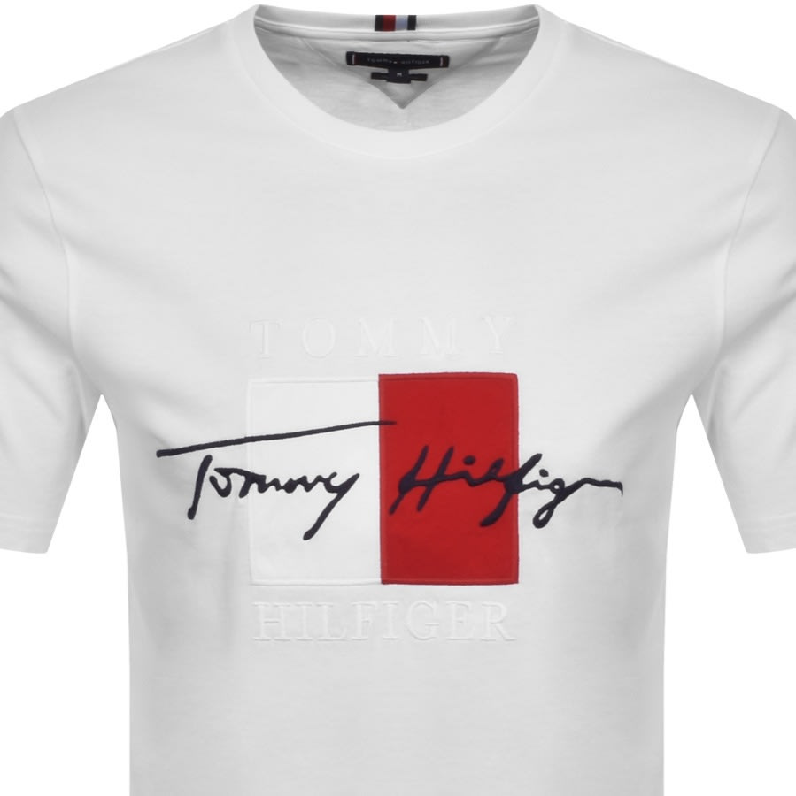 Alternative Image for ProductTommy Hilfiger Box Signature T Shirt White2